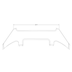 Cessna 206 stationair aft cabin molding 34-P1215060-1-21B. Premier Aviations