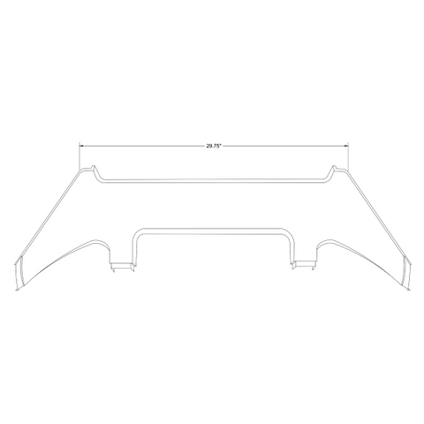 Cessna 206 stationair aft cabin molding 34-P1215060-1-21B. Premier Aviations