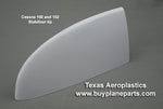 Cessna 150, 152 Horizontal Stabilizer Tips (Left or Right) (1964-86) 26-08-80A. Replaces OEM part: 0430004-11. Manufactured by Texas Aeroplastics.