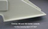 Cessna 150 and Cessna 152 interior center console. Replaces OEM part number 0413463-1. Manufactured by Texas Aeroplastics.